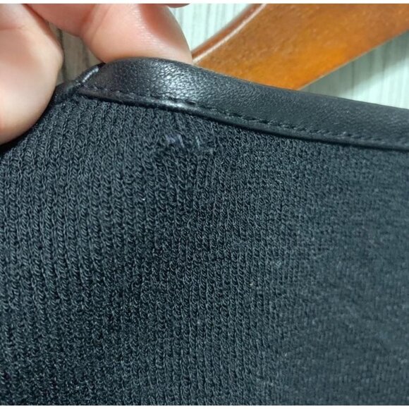 Doncaster 100% Leather & Wool Gold Detail Luxury Jacket S - Picture 11 of 11